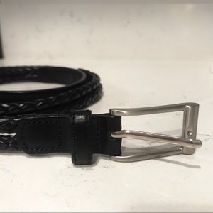 Tommy Bahama Leather Belt Braided Boho